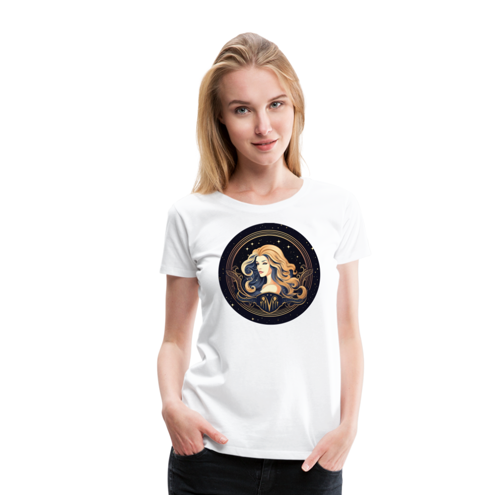 Women’s Mystic Virgo Premium T-Shirt - white