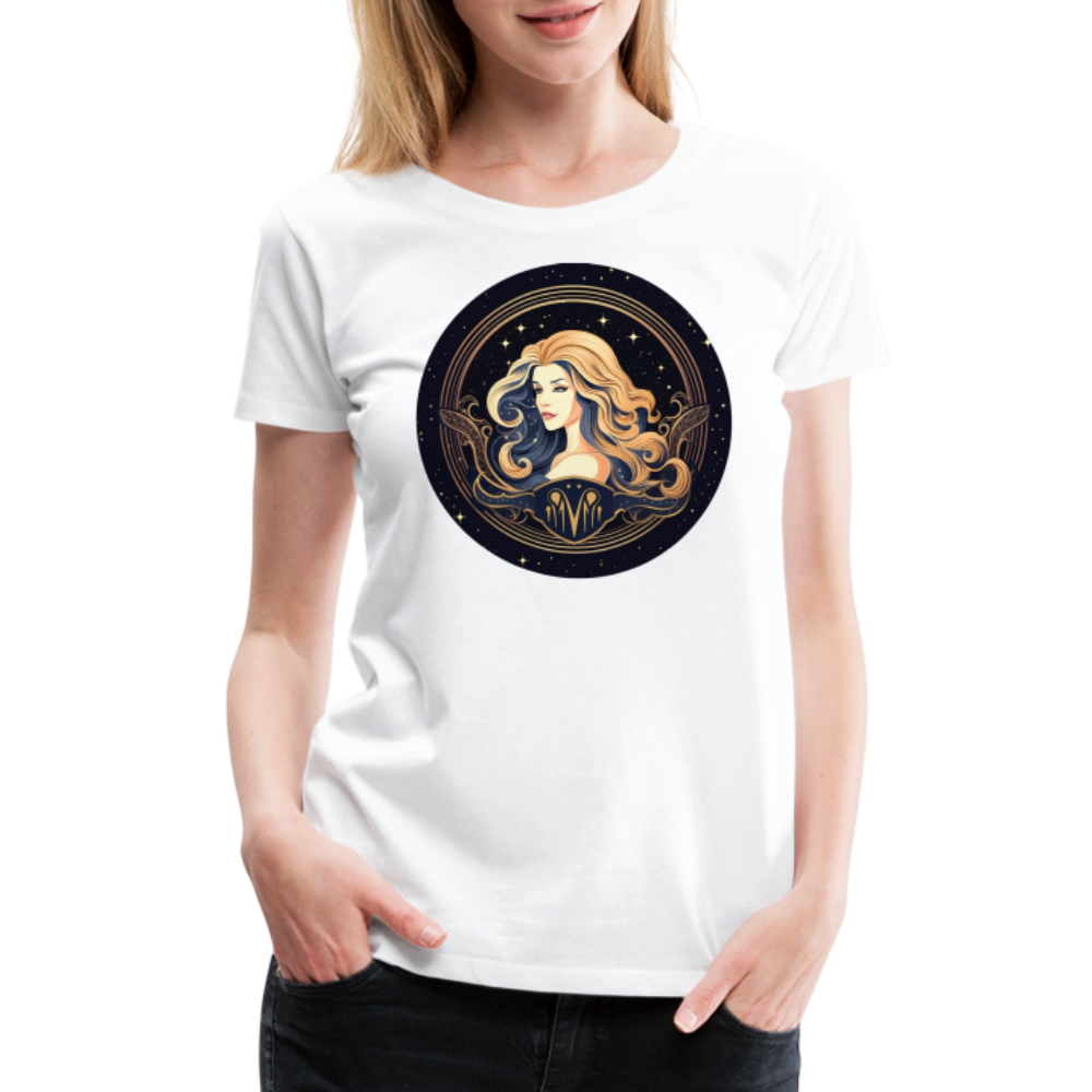 Women’s Mystic Virgo Premium T-Shirt - white