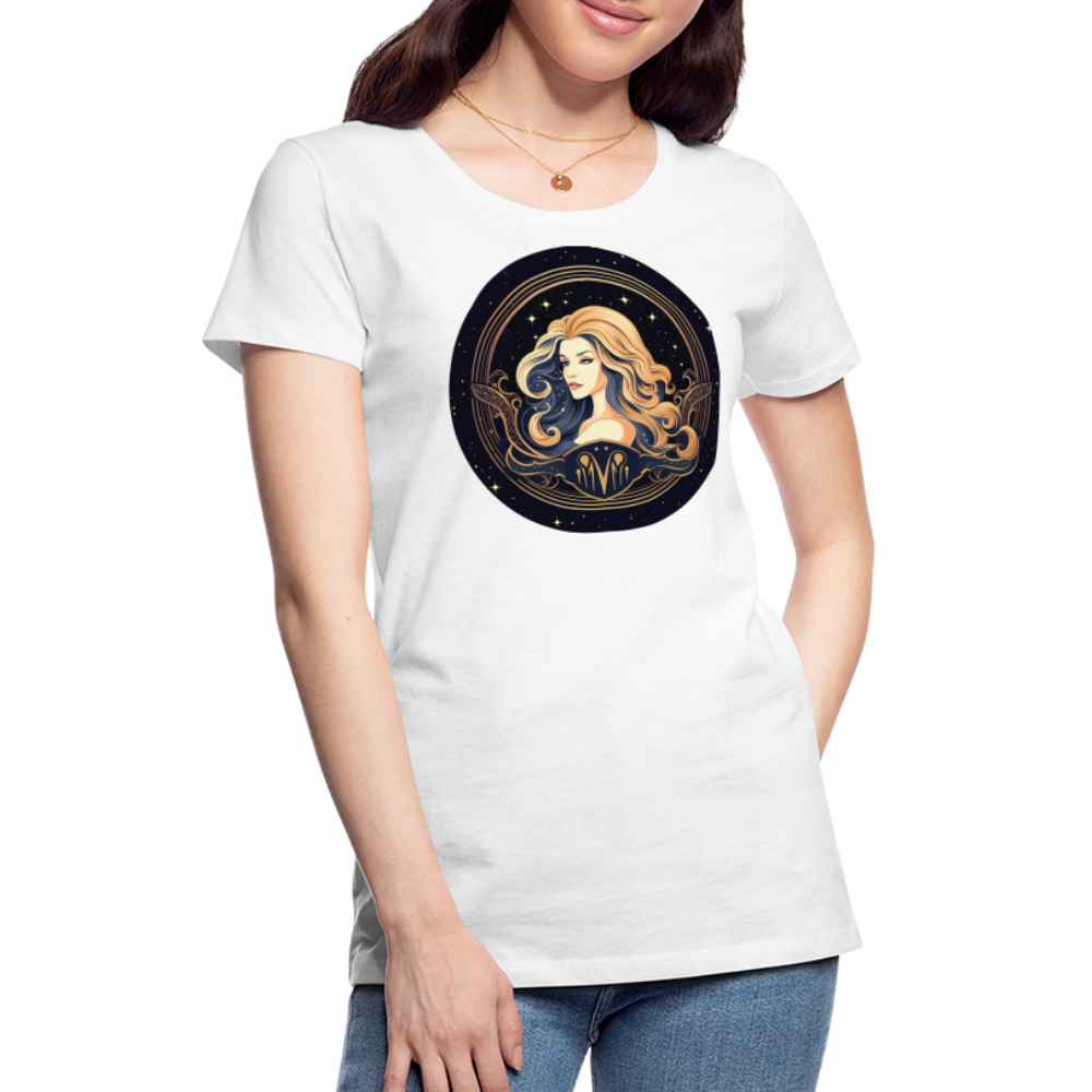 Women’s Mystic Virgo Premium T-Shirt - white