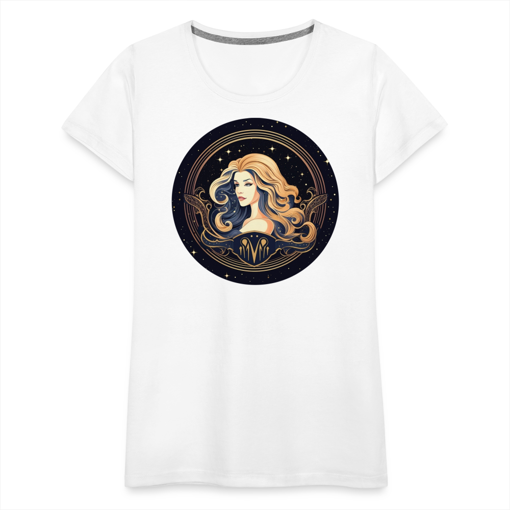 Women’s Mystic Virgo Premium T-Shirt - white