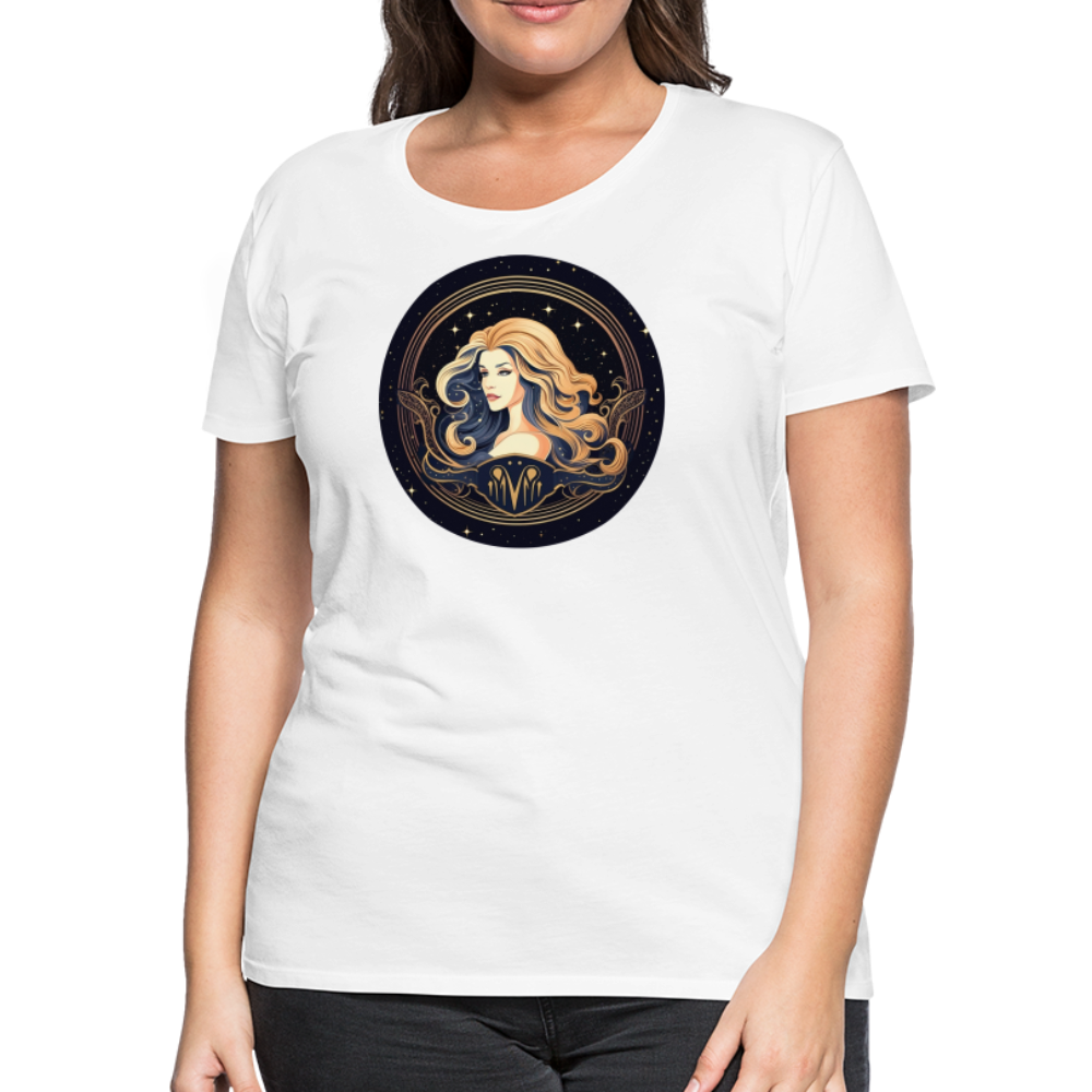 Women’s Mystic Virgo Premium T-Shirt - white