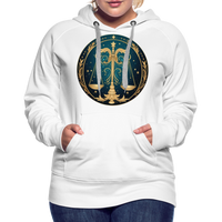 Thumbnail for Women’s Mystic Libra Premium Hoodie - white