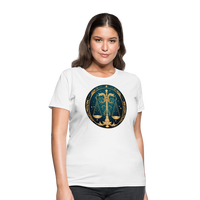 Thumbnail for Women's Mystic Libra T-Shirt - white