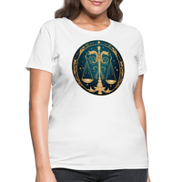 Thumbnail for Women's Mystic Libra T-Shirt - white