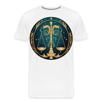 Thumbnail for Men's Mystic Libra Premium T-Shirt - white