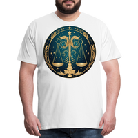 Thumbnail for Men's Mystic Libra Premium T-Shirt - white