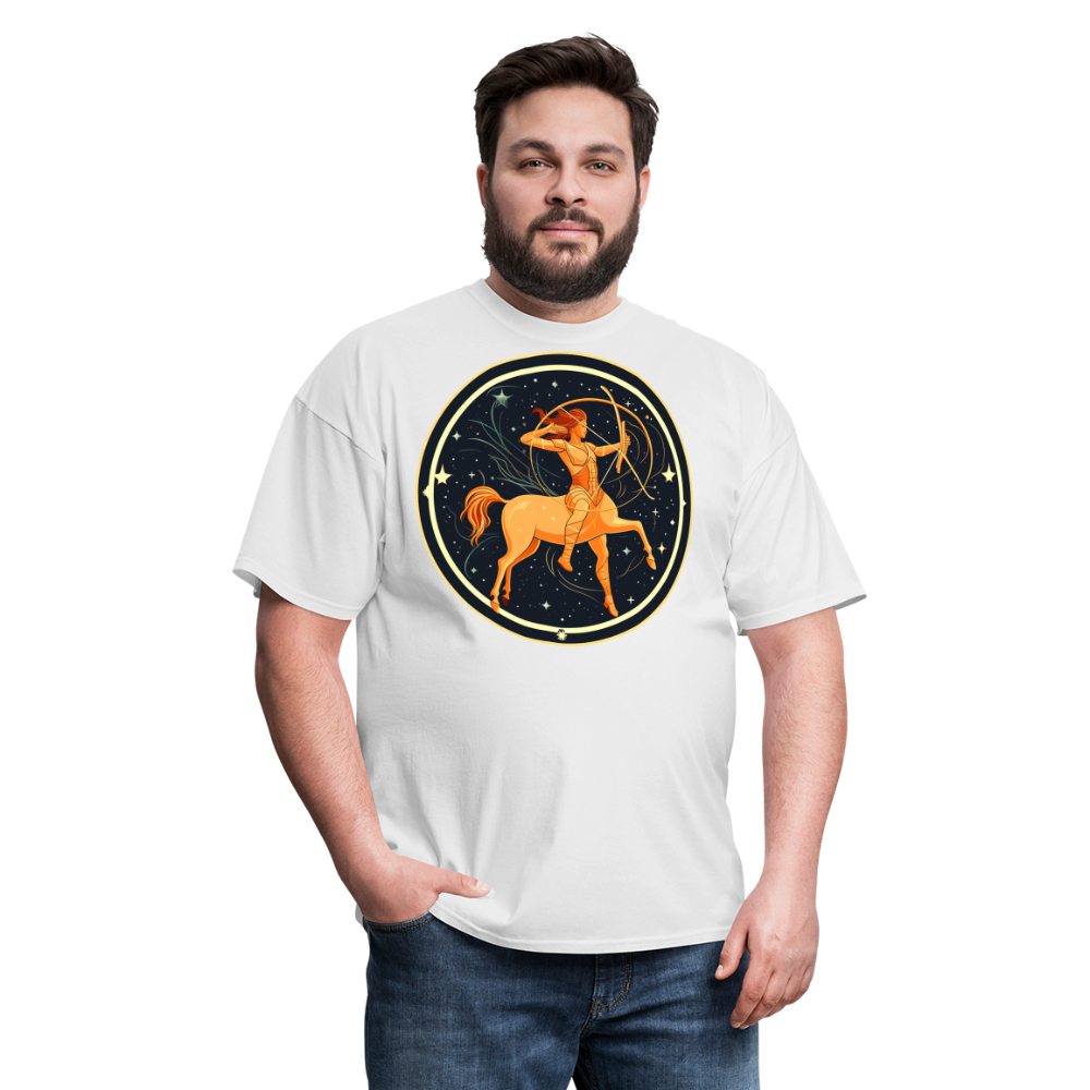 Men's Mystic Sagittarius Classic T-Shirt - white