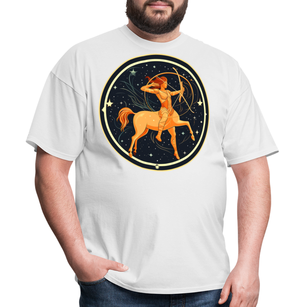 Men's Mystic Sagittarius Classic T-Shirt - white