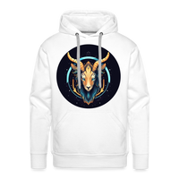 Thumbnail for Men’s Mystic Capricorn Premium Hoodie - white