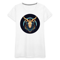 Thumbnail for Women’s Mystic Capricorn Premium T-Shirt - white