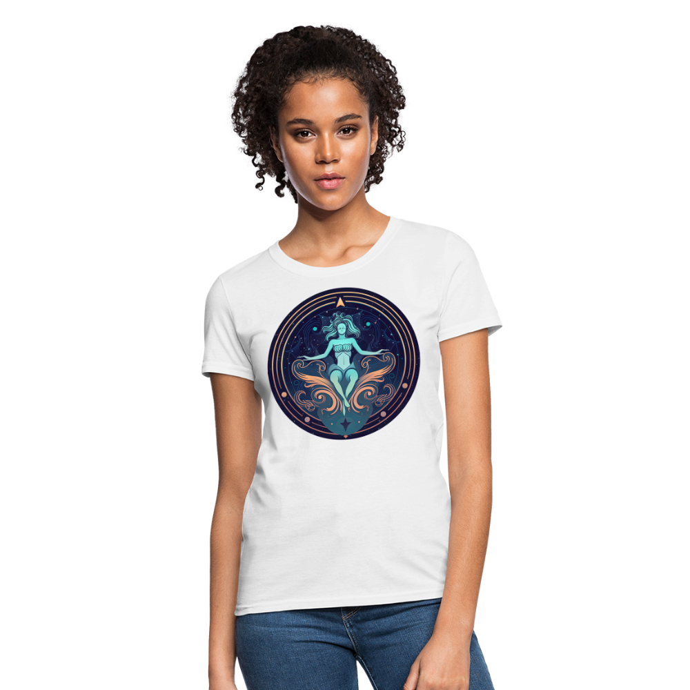 Women's Mystic Aquarius T-Shirt - white