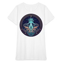 Thumbnail for Women's Mystic Aquarius T-Shirt - white