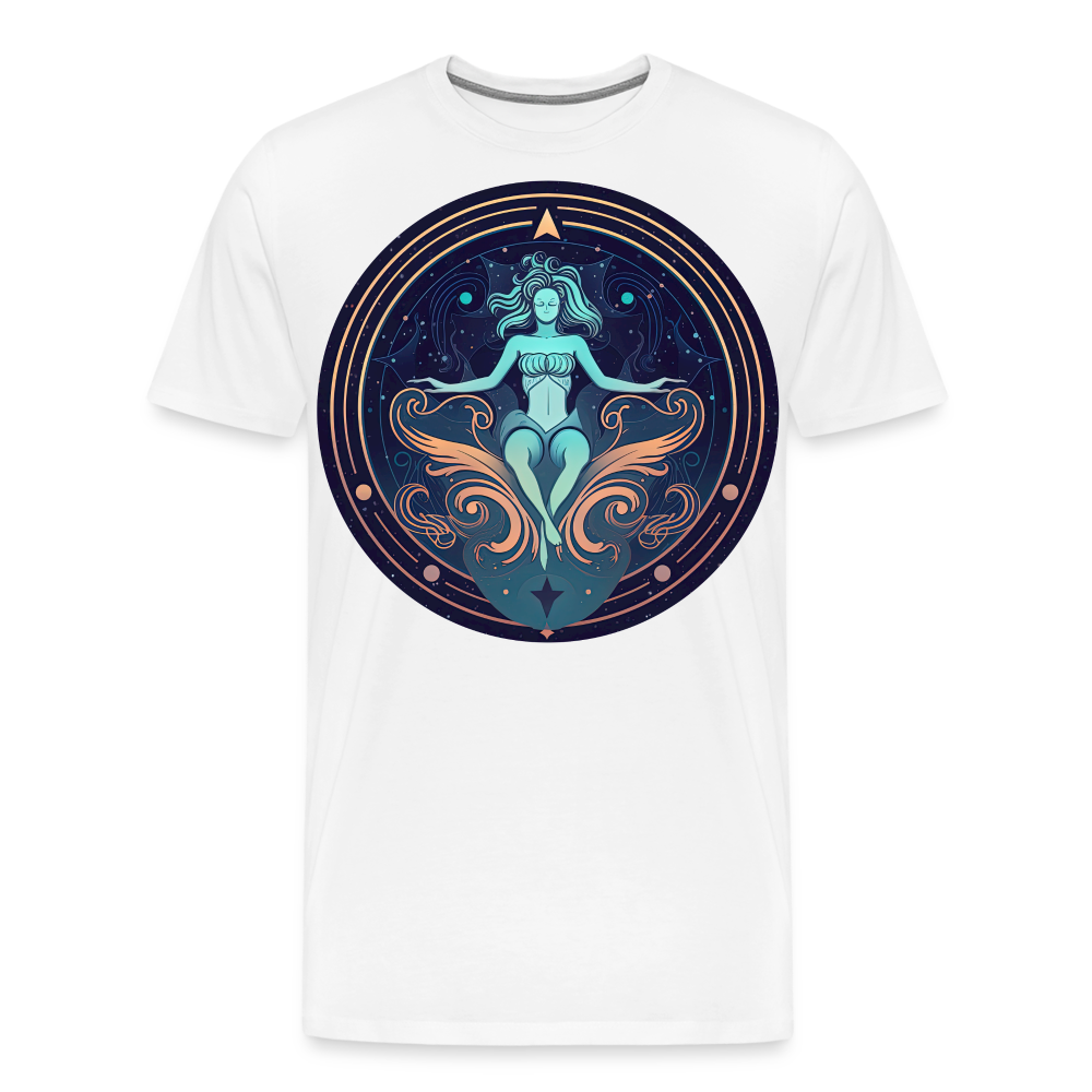 Men's Mystic Aquarius Premium T-Shirt - white