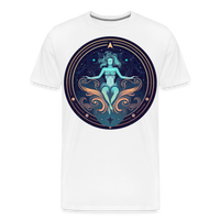 Thumbnail for Men's Mystic Aquarius Premium T-Shirt - white