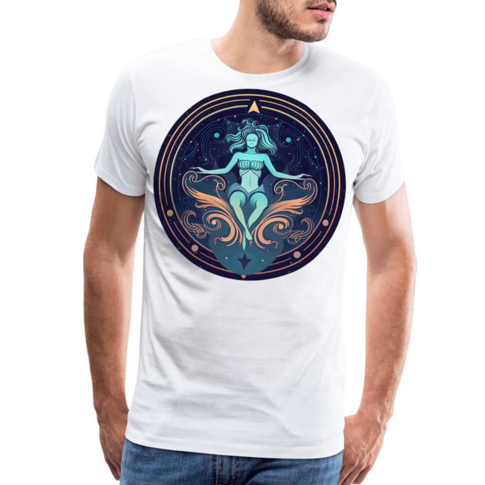 Men's Mystic Aquarius Premium T-Shirt - white