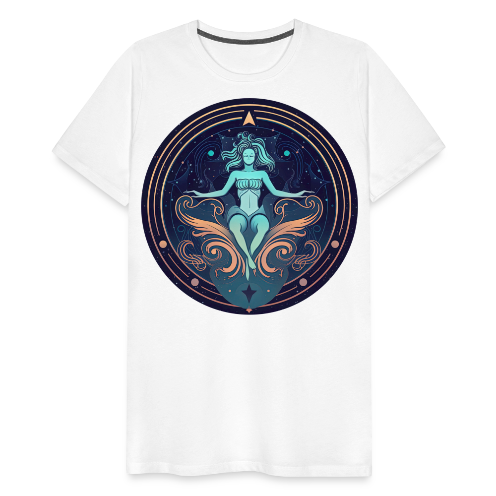 Men's Mystic Aquarius Premium T-Shirt - white