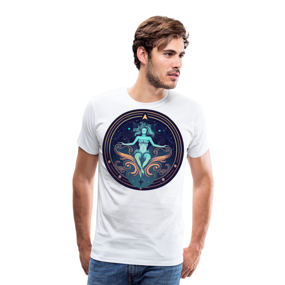 Men's Mystic Aquarius Premium T-Shirt - white