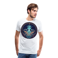 Thumbnail for Men's Mystic Aquarius Premium T-Shirt - white