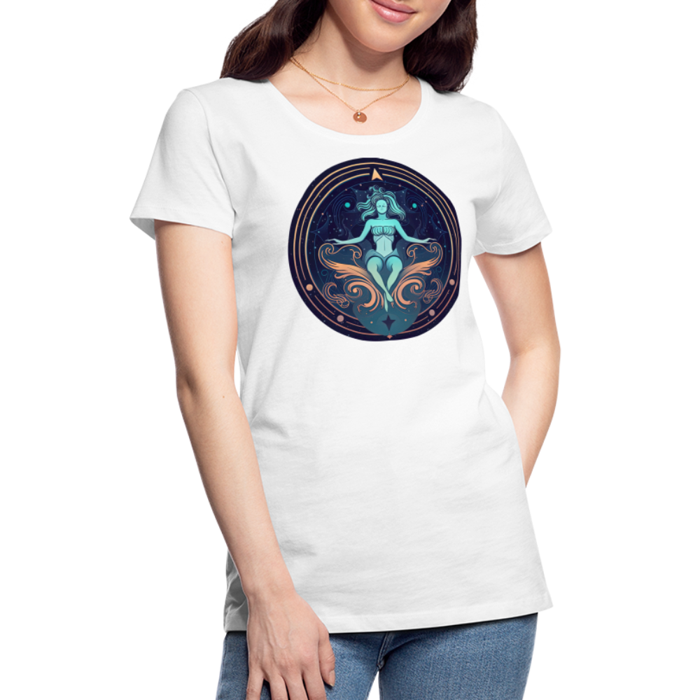 Women’s Mystic Aquarius Premium T-Shirt - white