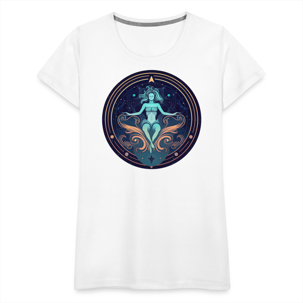 Women’s Mystic Aquarius Premium T-Shirt - white