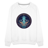 Thumbnail for Women’s Mystic Aquarius Premium Sweatshirt - white