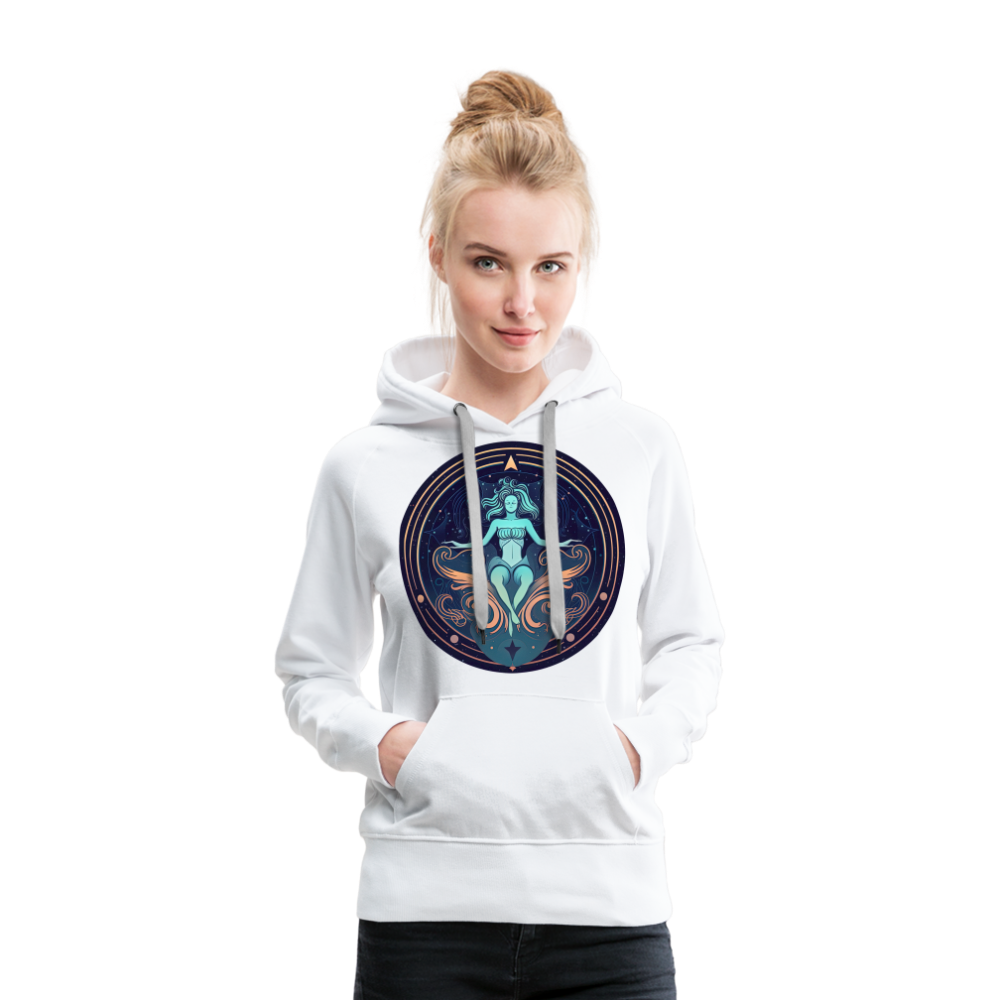 Women’s Mystic Aquarius Premium Hoodie - white