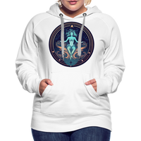 Thumbnail for Women’s Mystic Aquarius Premium Hoodie - white