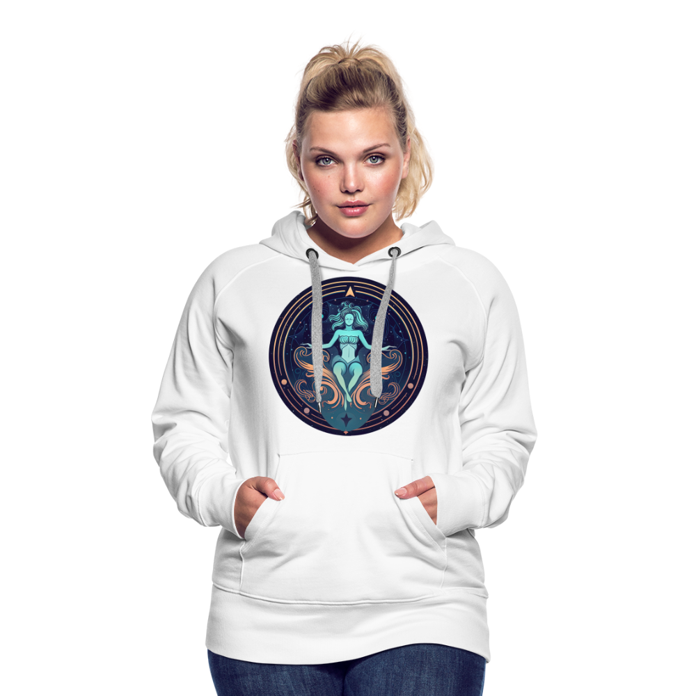 Women’s Mystic Aquarius Premium Hoodie - white