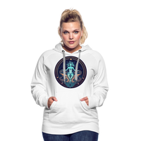 Thumbnail for Women’s Mystic Aquarius Premium Hoodie - white