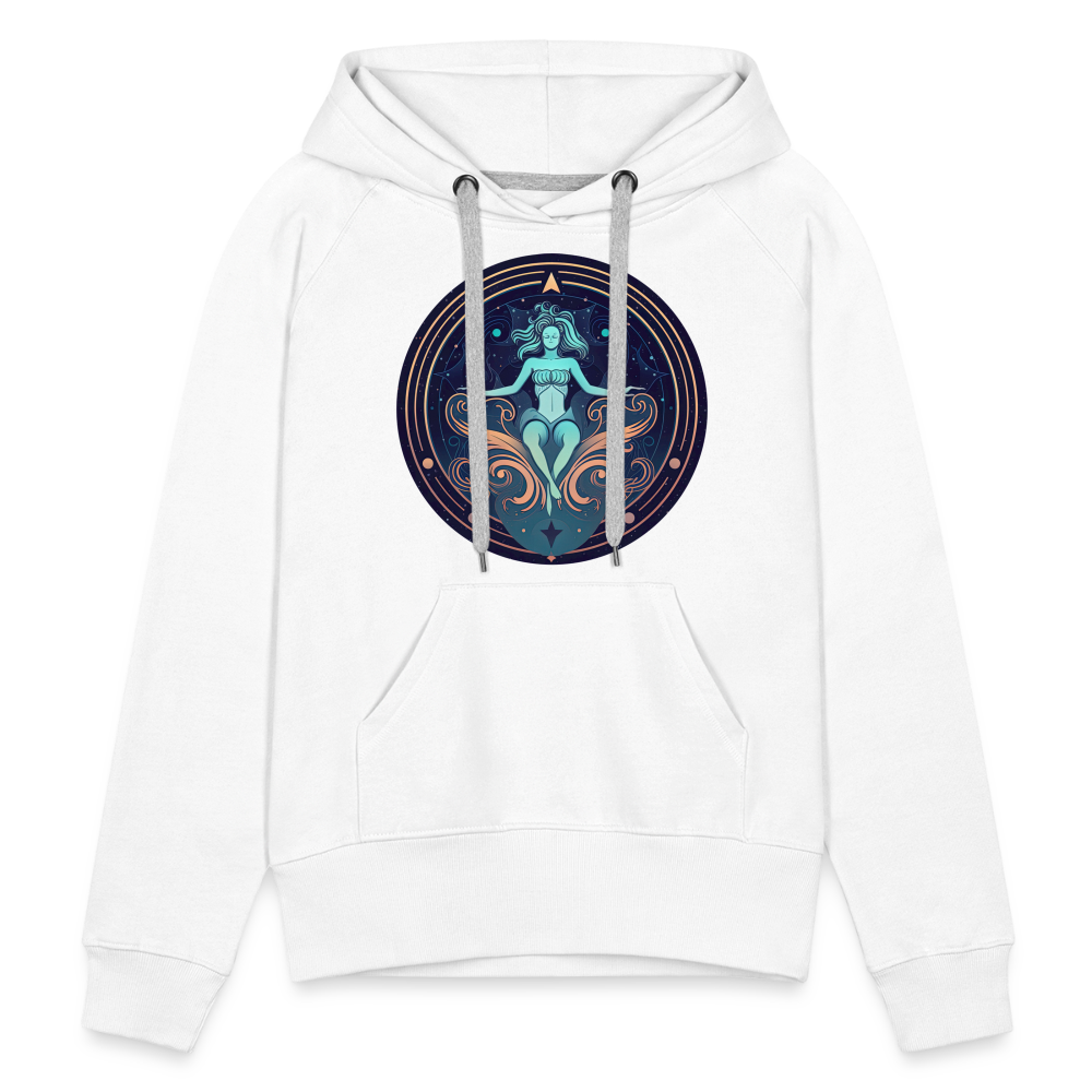 Women’s Mystic Aquarius Premium Hoodie - white