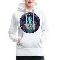 Thumbnail for Women’s Mystic Aquarius Premium Hoodie - white