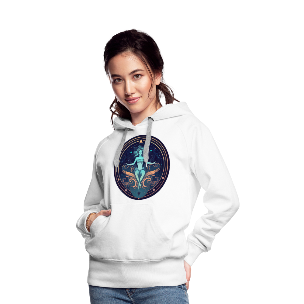 Women’s Mystic Aquarius Premium Hoodie - white