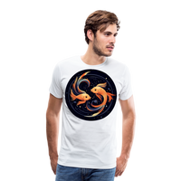 Thumbnail for Men's Mystic Pisces Premium T-Shirt - white