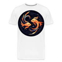 Thumbnail for Men's Mystic Pisces Premium T-Shirt - white