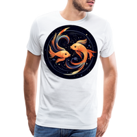 Thumbnail for Men's Mystic Pisces Premium T-Shirt - white