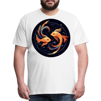 Thumbnail for Men's Mystic Pisces Premium T-Shirt - white