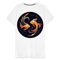 Thumbnail for Men's Mystic Pisces Premium T-Shirt - white