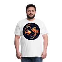 Thumbnail for Men's Mystic Pisces Premium T-Shirt - white