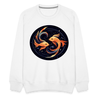 Thumbnail for Men’s Mystic Pisces Premium Sweatshirt - white