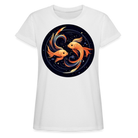 Thumbnail for Women's Mystic Pisces Relaxed Fit T-Shirt - white