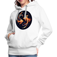 Thumbnail for Women’s Mystic Pisces Premium Hoodie - white