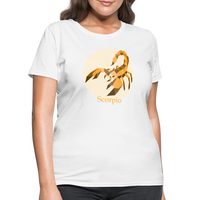 Thumbnail for Women's Mosaic Scorpio T-Shirt - white