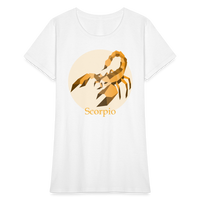 Thumbnail for Women's Mosaic Scorpio T-Shirt - white