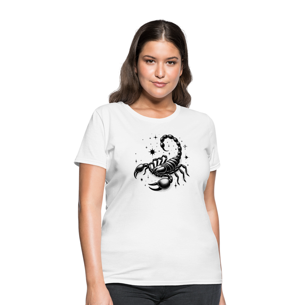 Women's Magic Scorpio T-Shirt - white