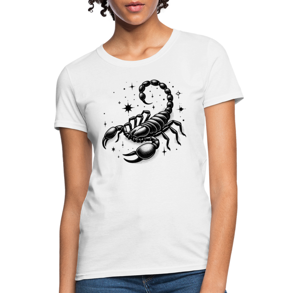 Women's Magic Scorpio T-Shirt - white