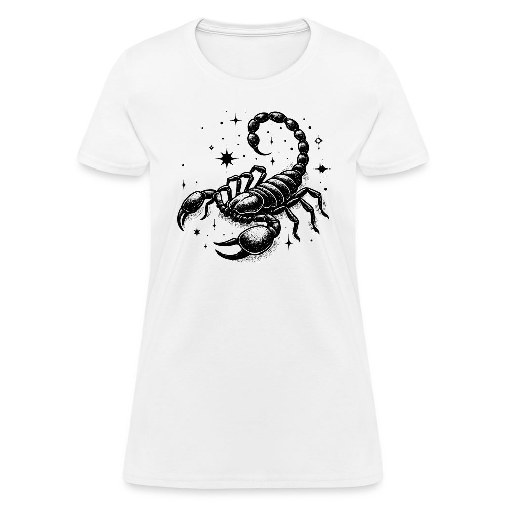 Women's Magic Scorpio T-Shirt - white