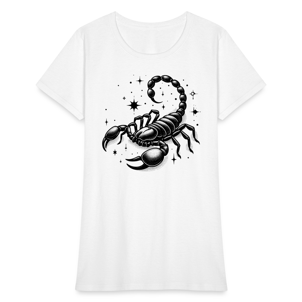 Women's Magic Scorpio T-Shirt - white