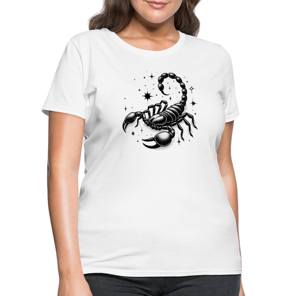 Women's Magic Scorpio T-Shirt - white