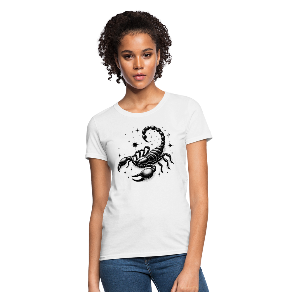 Women's Magic Scorpio T-Shirt - white