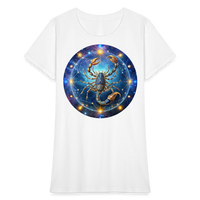 Thumbnail for Women's Symbol Scorpio T-Shirt - white